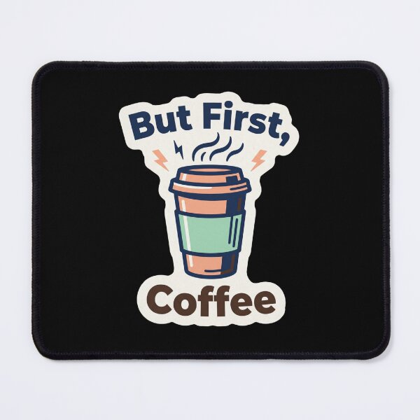 Item preview, But First Coffee Cute Travel Cup designed and sold by Sketchlegacy.