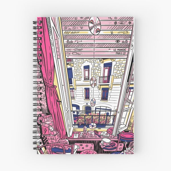 Item preview, “Window Seat Reveries & the Geneva Prophet of Soft‑Chaos Interiors” designed and sold by Print Fiction.
