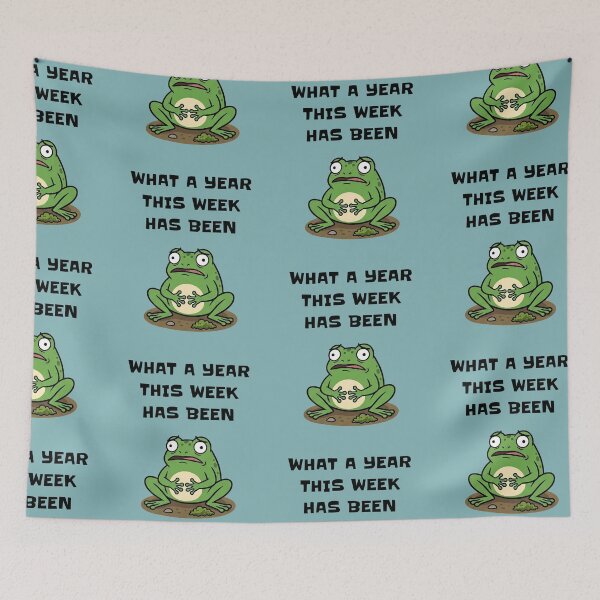 Item preview, Stressed Frog What A Year This Week Has Been designed and sold by d247.
