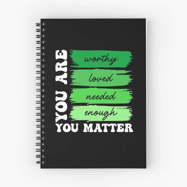Item preview, Worthy Enough Mental Health designed and sold by EfiKrios.