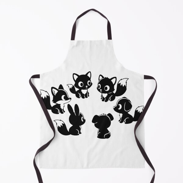 Item preview, Kawaii Fox and Puppy Silhouette Clipart - Cute Anime Animal Outlines - Cricut Vector Files designed and sold by BestChoiceService.