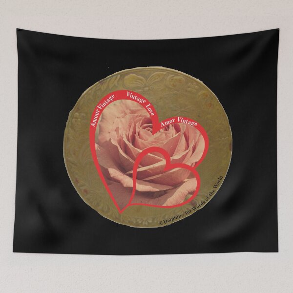 Item preview, Vintage Love – Romantic Retro Collage designed and sold by Words of the World Edition.