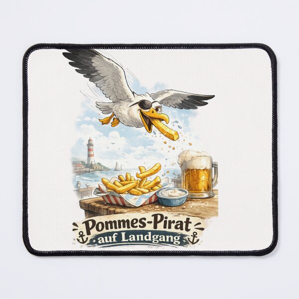 Item preview, French fry pirate designed and sold by RiBoox - made with passion.