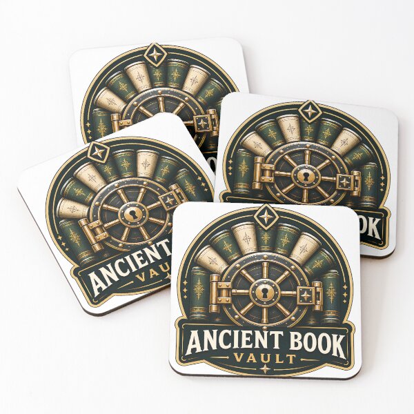Item preview, Ancient Book Vault | Fantasy Reader Library Emblem designed and sold by Digital Culture Studio.