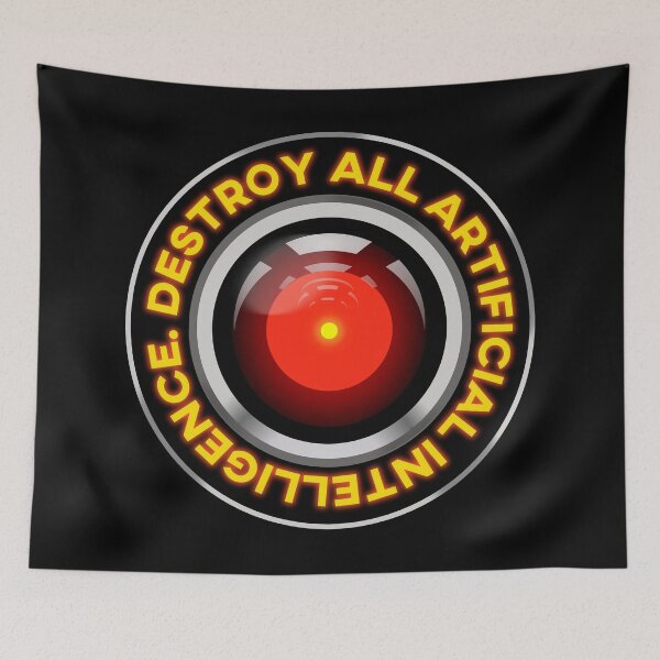 Item preview, DESTROY ALL ARTIFICIAL INTELLIGENCE (ANTI AI) designed and sold by remerasnerdas.