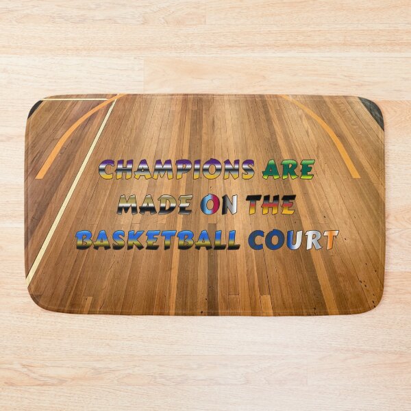 Item preview, Champions are Made on the Basketball Court #1 designed and sold by Holy JM Designs.