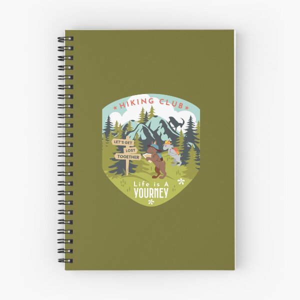 Item preview, Life is A Yourney - Hiking Club designed and sold by Melissa Plugge-Dekker.