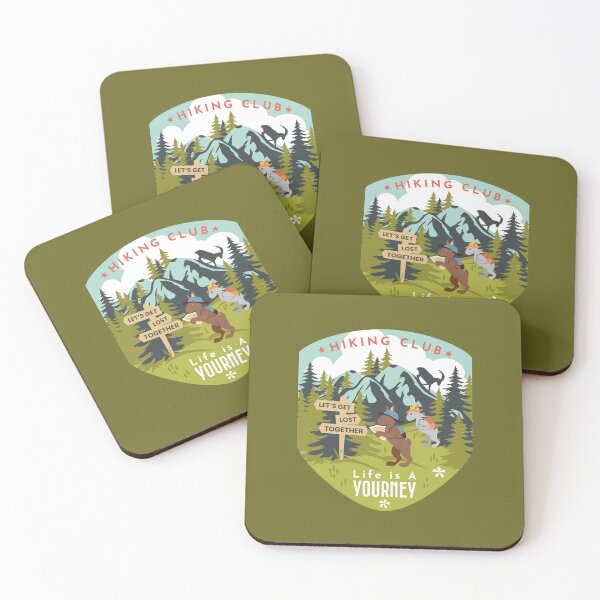 Item preview, Life is A Yourney - Hiking Club designed and sold by Melissa Plugge-Dekker.