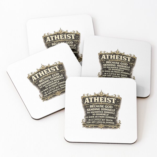 Artikelvorschau, Atheist entworfen und verkauft von RiBoox - made with passion.