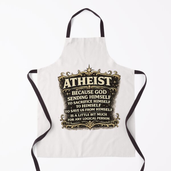 Item preview, atheist designed and sold by RiBoox - made with passion.
