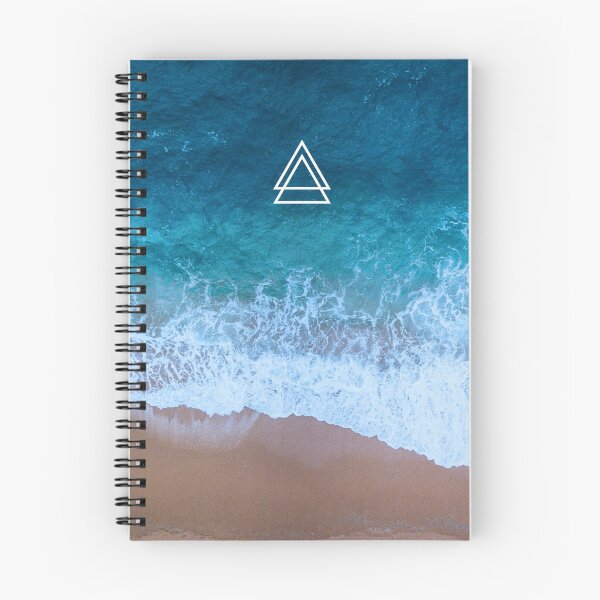 Item preview, Aesthetic Art Journal - Beach Waves designed and sold by WriteAesthetics.
