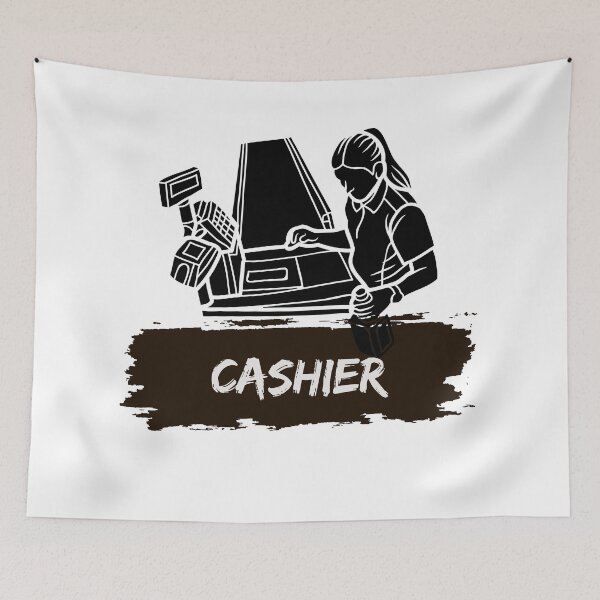 Item preview, Cashier Design | Retail Professional & Customer Service Career Gift designed and sold by ChooseAndPrint.