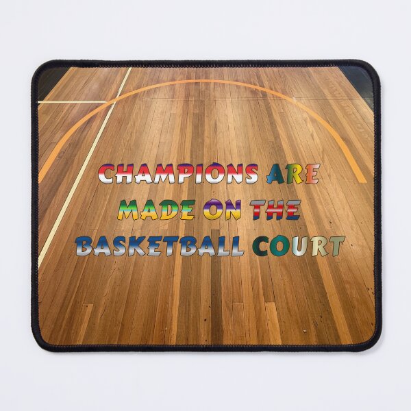 Item preview, Champions are Made on the Basketball Court #2 designed and sold by Holy JM Designs.
