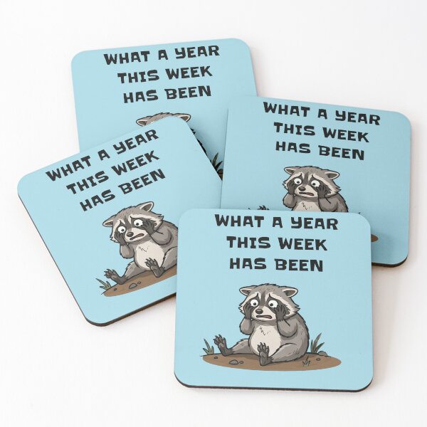 Item preview, Stressed Raccoon What A Year This Week Has Been designed and sold by d247.