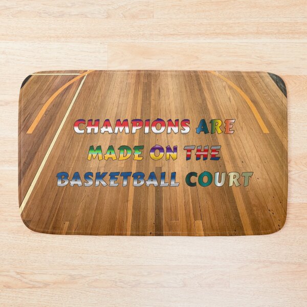 Item preview, Champions are Made on the Basketball Court #2 designed and sold by Holy JM Designs.