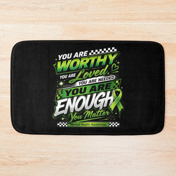 Item preview, Worthy Enough Mental Health designed and sold by EfiKrios.