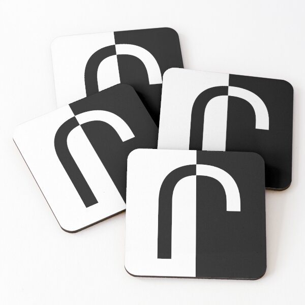 Item preview, Armenian letter R black and white  designed and sold by Salpisart.