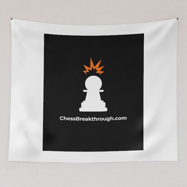 Item preview, Pawn Explosion Logo for Dark Apparel  designed and sold by ChessBreakthrough.