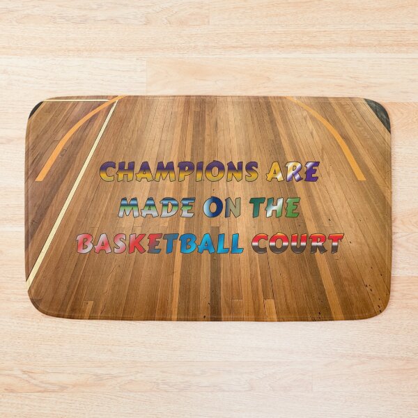 Item preview, Champions are Made on the Basketball Court #5 designed and sold by Holy JM Designs.