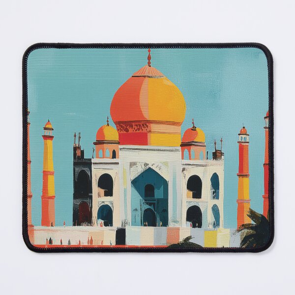 Item preview, TAJ MAHAL TRAVEL ART designed and sold by MarkedArtPrints.