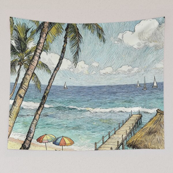 Item preview, At the beach designed and sold by sid1802.
