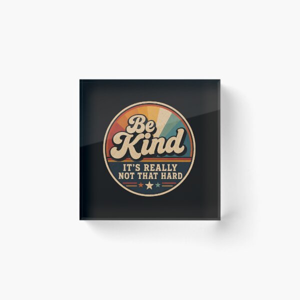 Item preview, Be Kind It's Really Not That Hard designed and sold by DemureArtsy.