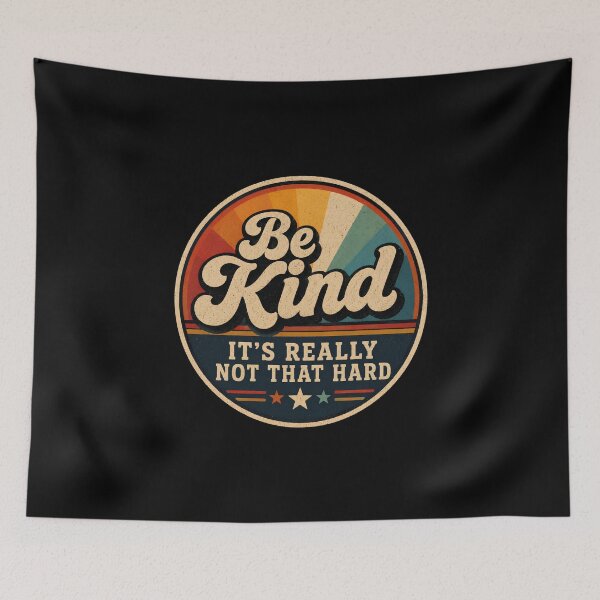 Item preview, Be Kind It's Really Not That Hard designed and sold by DemureArtsy.