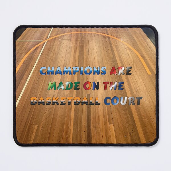 Item preview, Champions are Made on the Basketball Court #6 designed and sold by Holy JM Designs.