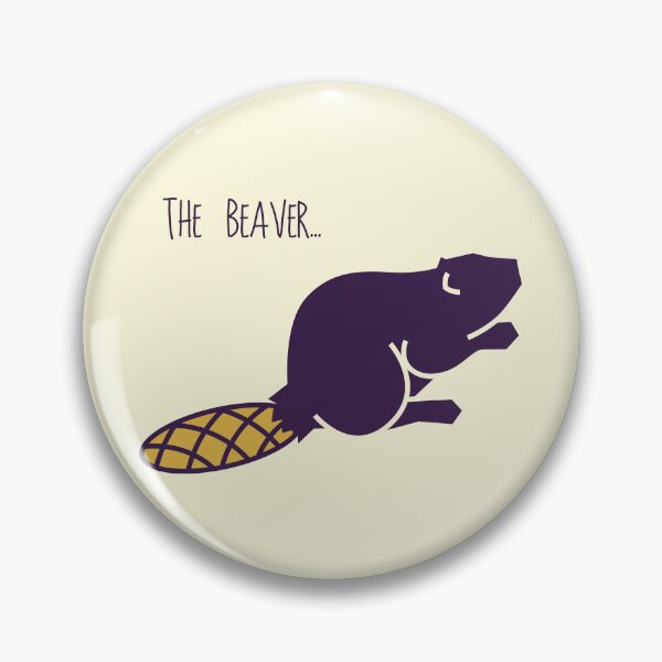 Item preview, Minimal Beaver Animal Illustration designed and sold by danielrospad.