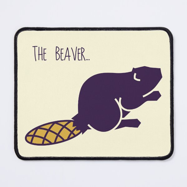 Item preview, Minimal Beaver Animal Illustration designed and sold by danielrospad.