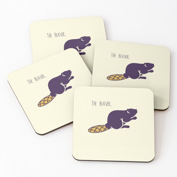 Item preview, Minimal Beaver Animal Illustration designed and sold by danielrospad.