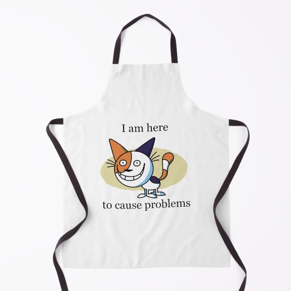 Item preview, I am Here to Cause Problems Cat designed and sold by walmartyuri.