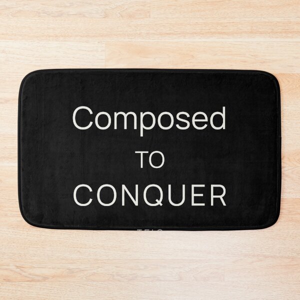 Item preview, Composed To Conquer Stoic Mindset Shirt designed and sold by TFICBrand.