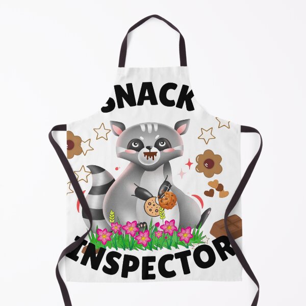 Item preview, Snack Inspector Raccoon Cute Food Lover Funny Animal T-Shirt designed and sold by vibecraft_studio2.