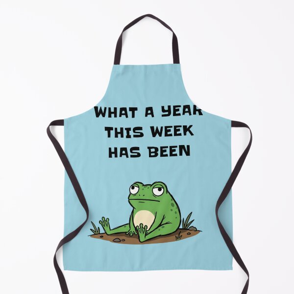 Item preview, What A Year This Week Has Been Frog Humor designed and sold by d247.