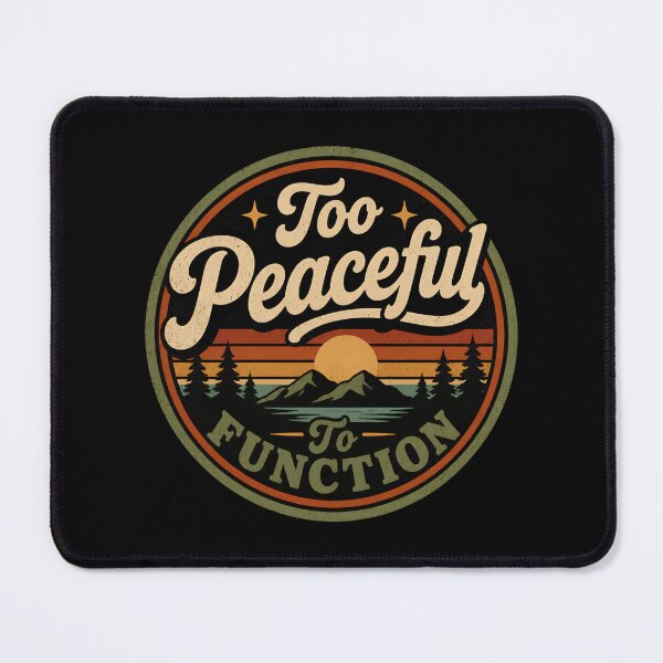 Item preview, Too Peaceful To Function - International Day of Peace designed and sold by DemureArtsy.