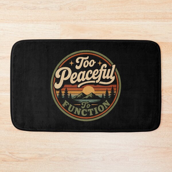 Item preview, Too Peaceful To Function - International Day of Peace  designed and sold by DemureArtsy.