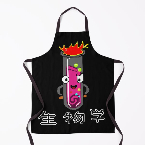 Item preview, Funny Exploding Test Tube Pixel Art Japanese Biology Anime designed and sold by RetroRlx.