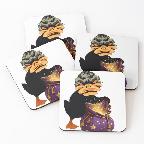 Item preview, Grumpy Magic Duck & the Stardust Spell Bag designed and sold by Gdmark.