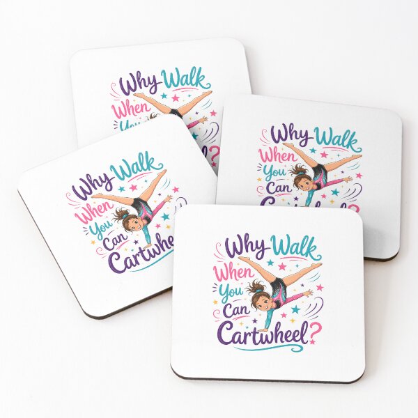 Item preview, Why Walk When You Can Cartwheel Gymnastics Items designed and sold by planetreynolds.