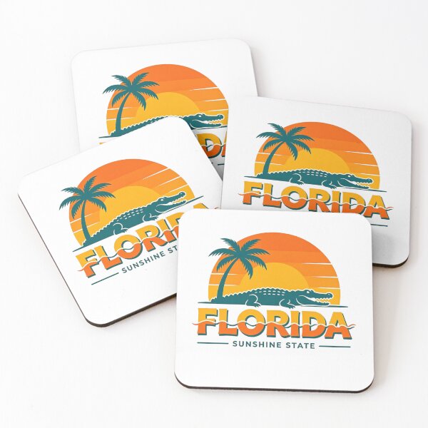 Item preview, Florida – The Sunshine State Retro Design designed and sold by VladisWorld.