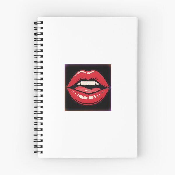 Item preview, Sexy hand drawn red lips designed and sold by carlsmart1.
