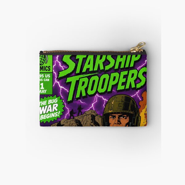 Item preview, STARSHIP TROOPERS COMIC PRINT BUG WAR NEON designed and sold by Campbell0395.