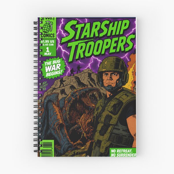 Item preview, STARSHIP TROOPERS COMIC PRINT BUG WAR NEON designed and sold by Campbell0395.