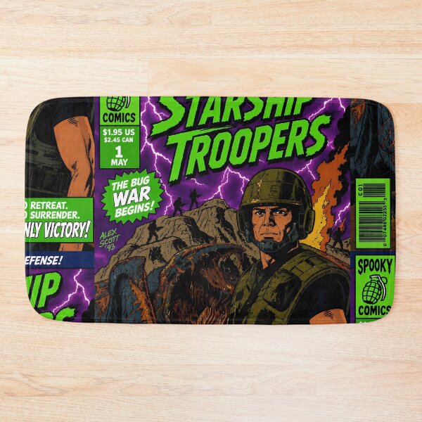 Item preview, STARSHIP TROOPERS COMIC PRINT BUG WAR NEON designed and sold by Campbell0395.