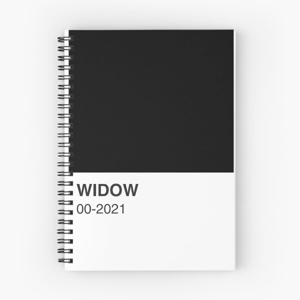 Item preview, Widow Movie Black Colour Swatch - Full Width designed and sold by The Colourful Game.