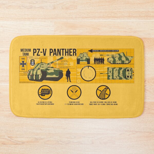 Item preview, Detailed infographics of the Pz-V Panther tank designed and sold by FAawRay.