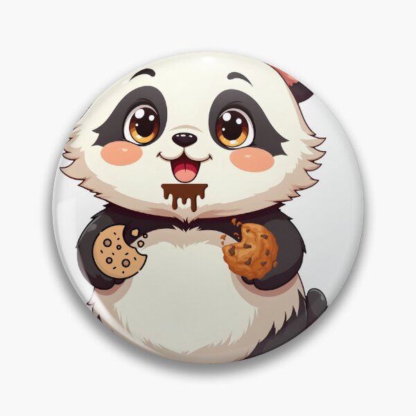 Item preview, Cute Panda Cookie Lover Kawaii Animal T-Shirt designed and sold by vibecraft_studio2.