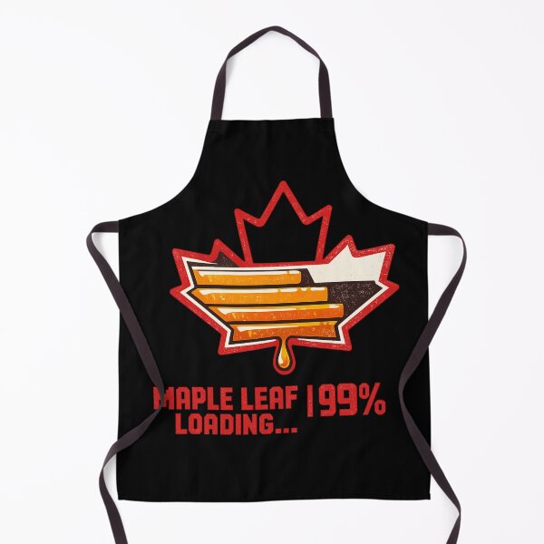 Item preview, Maple Leaf Loading 99% — Retro 90s Canadian Nostalgia Shirt designed and sold by CerealBoxInk.
