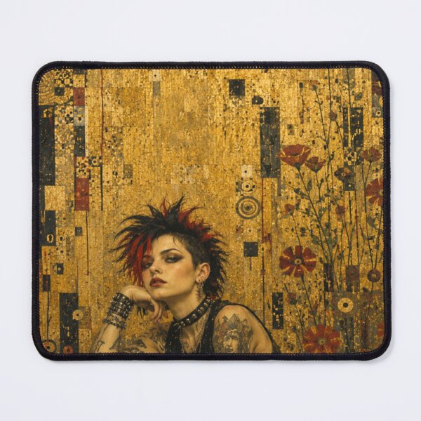 Item preview, Klimt style painting with woman designed and sold by BlueLineLAX.